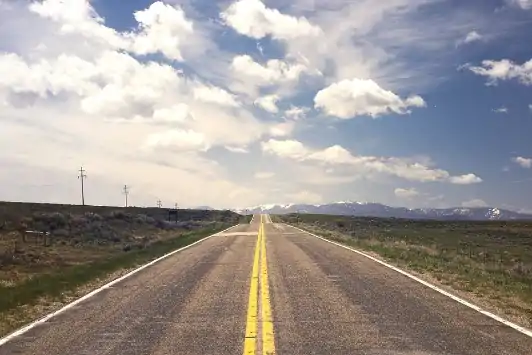 A long road.